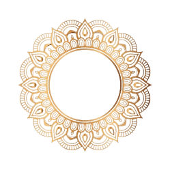 Golden Mandala Accent
